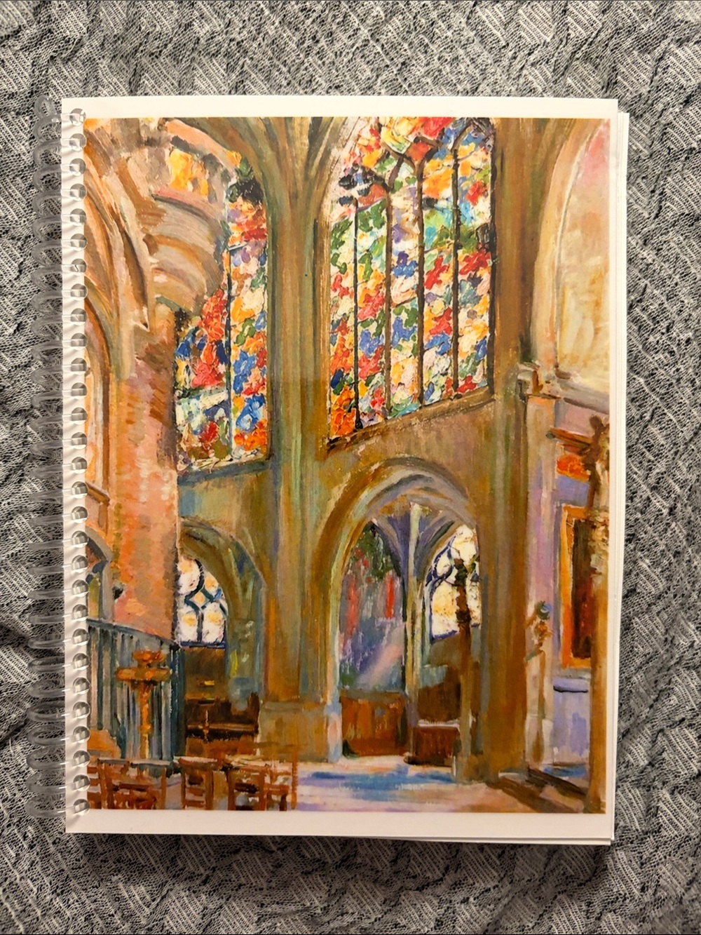 Cathedral/piano notebook